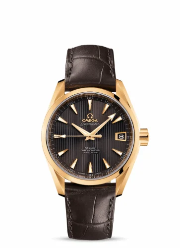 Omega Seamaster Aqua Terra 150M Co-Axial 38.5 Yellow Gold / Grey 231.53.39.21.06.002 (23153392106002)